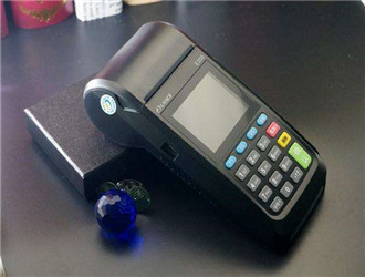 新国都pos机纸怎么装？